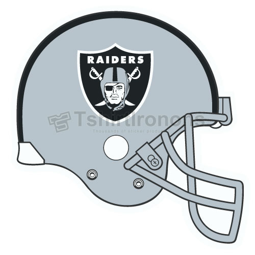 Oakland Raiders T-shirts Iron On Transfers N669 - Click Image to Close